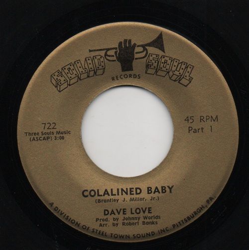DAVE LOVE - COLALINED BABY (PART 1) / COLALINED BABY (PART 2)