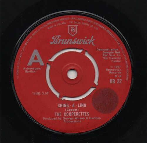 COOPERETTES - SHING A LING / DONT TRUST HIM