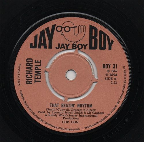 RICHARD TEMPLE - THAT BEATIN RHYTHM / COULD IT BE
