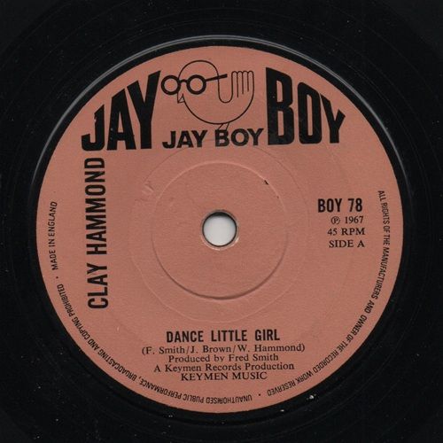 CLAY HAMMOND - DANCE LITTLE GIRL / TWIN BROTHER