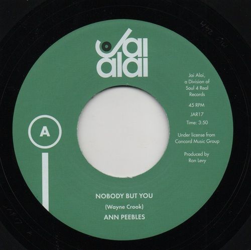 ANN PEEBLES - NOBODY BUT YOU / TUTU JONES - YOU SHATTER MY HEART