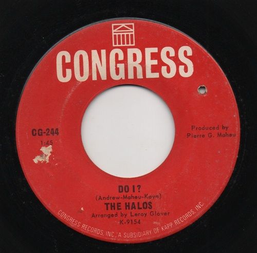 HALOS - DO I? / JUST KEEP ON LOVING ME!