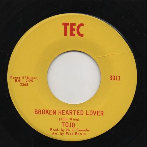 TOJO - BROKEN HEARTED LOVER / BLUE LOVER