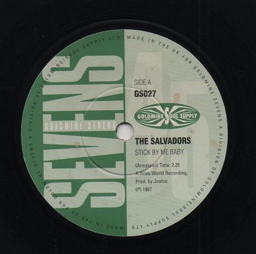 SALVADORS - STICK BY ME BABY / MICKEY CHAMPION - WHAT GOOD AM I