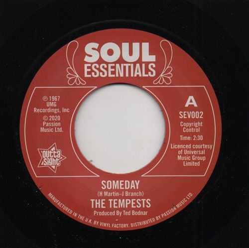 TEMPESTS - SOMEDAY / I DON'T WANT TO LOSE HER