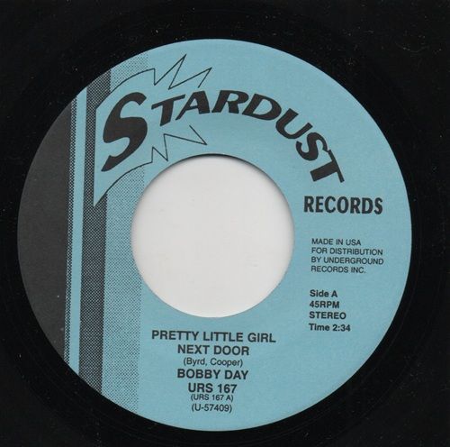 BOBBY DAY - PRETTY LITTLE GIRL NEXT DOOR / MAJOR LANCE - DARK AND LONELY