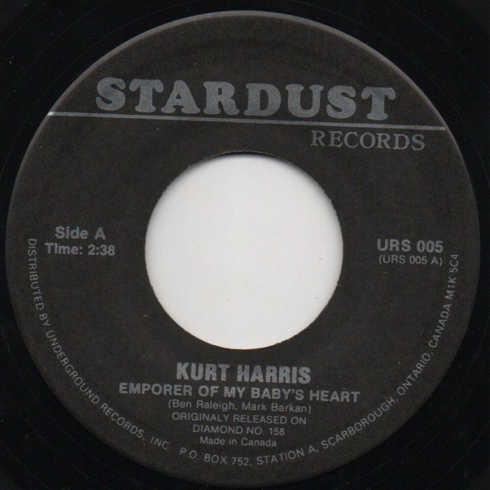 KURT HARRIS - EMPORER OF MY BABY'S HEART / JOAN BAKER - EVERYBODY'S TALKING