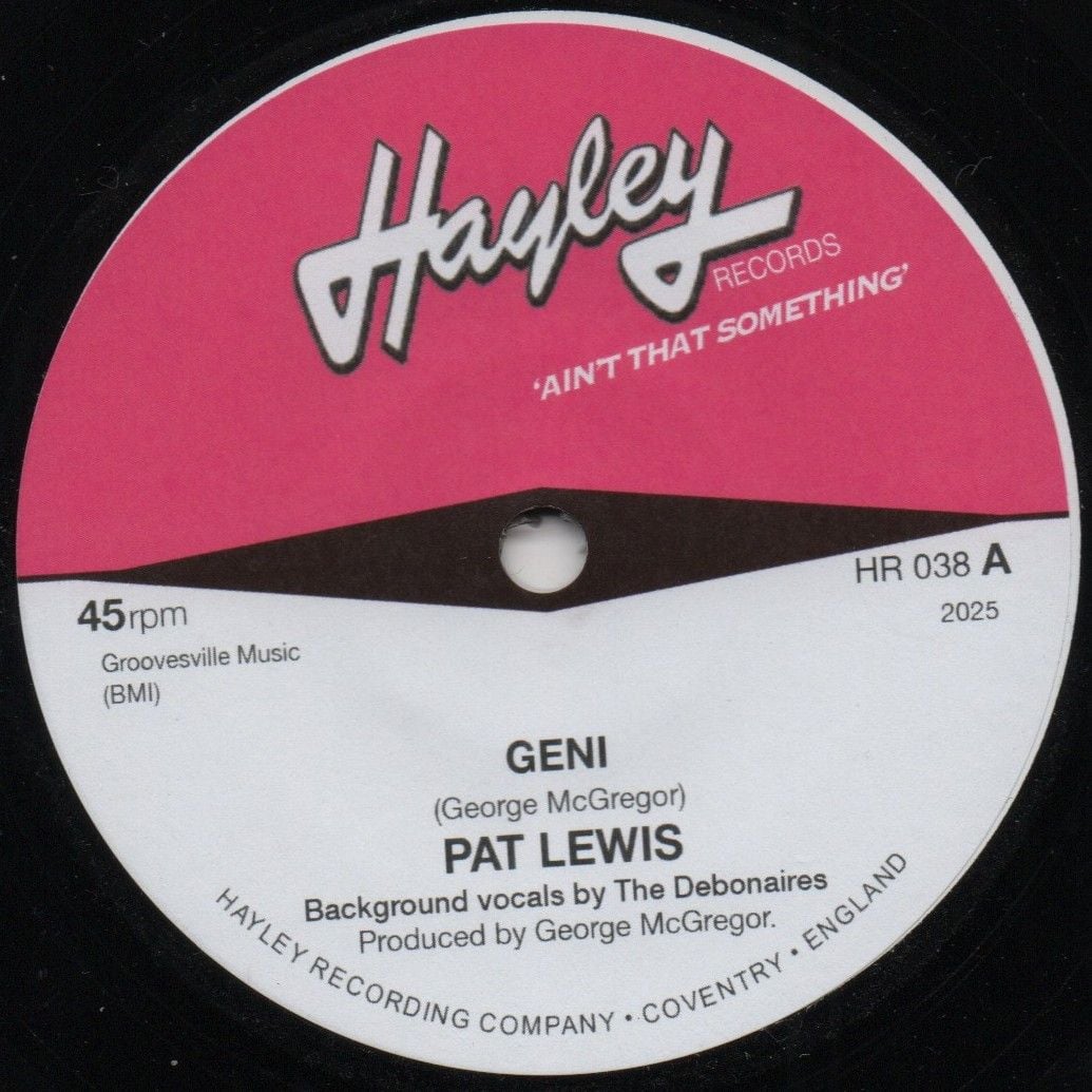PAT LEWIS - GENI / WHEN I'M IN YOUR ARMS