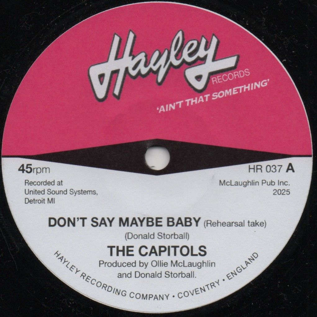 CAPITOLS - DON'T SAY MAYBE BABY