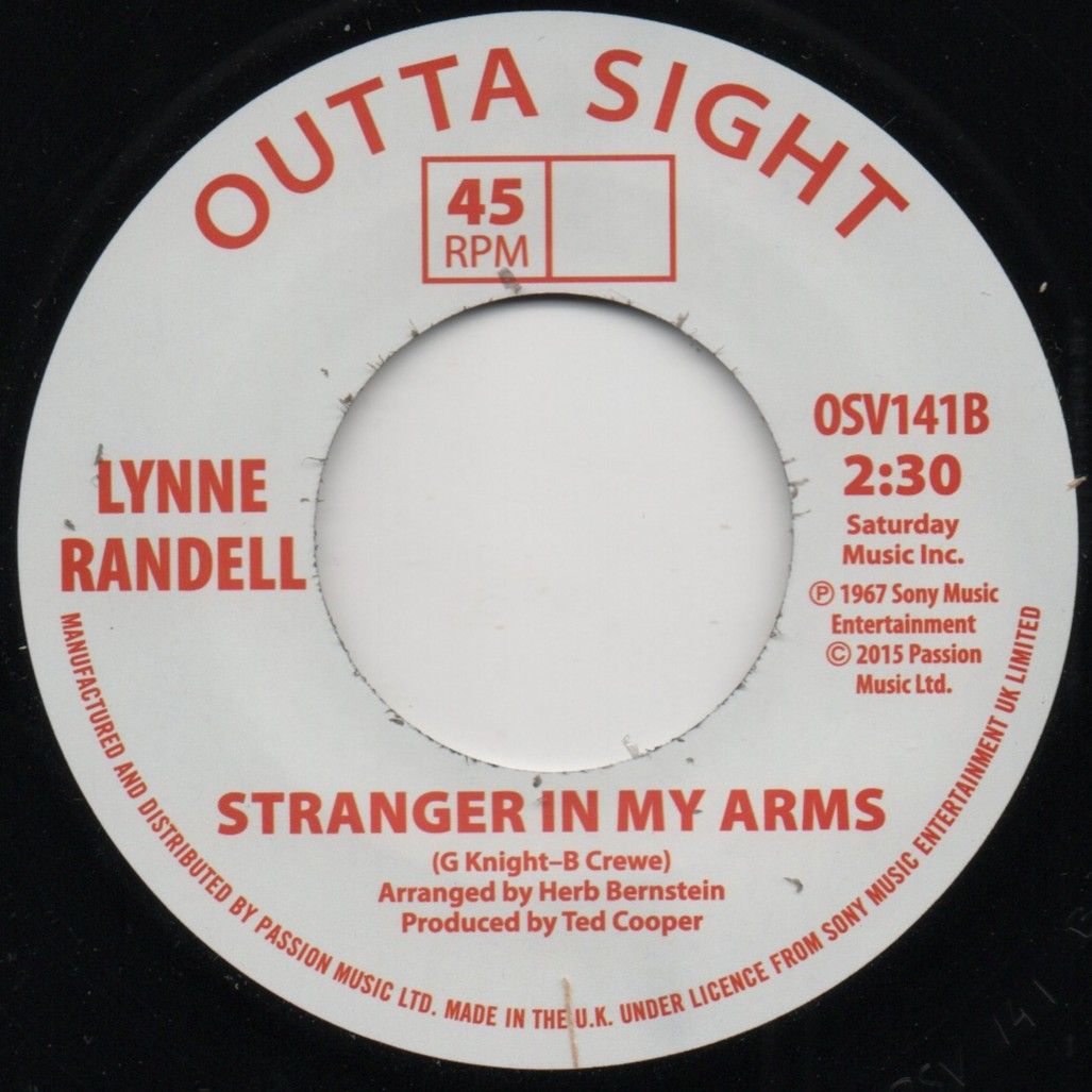 SHIRLEY ELLIS/ LYNNE RANDELL - SOUL TIME/ STRANGER IN MY ARMS