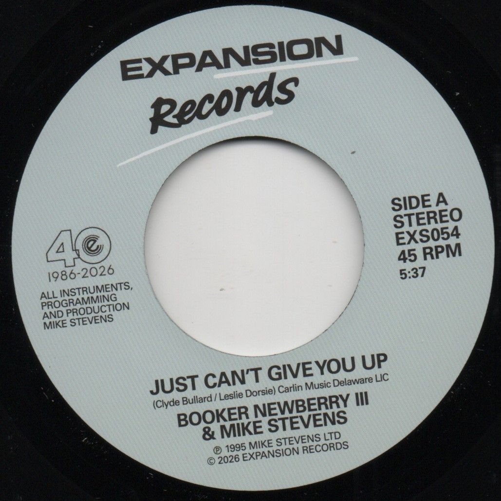 BOOKER NEWBERRY III & MIKE STEVENS - JUST CANT GIVE YOU UP