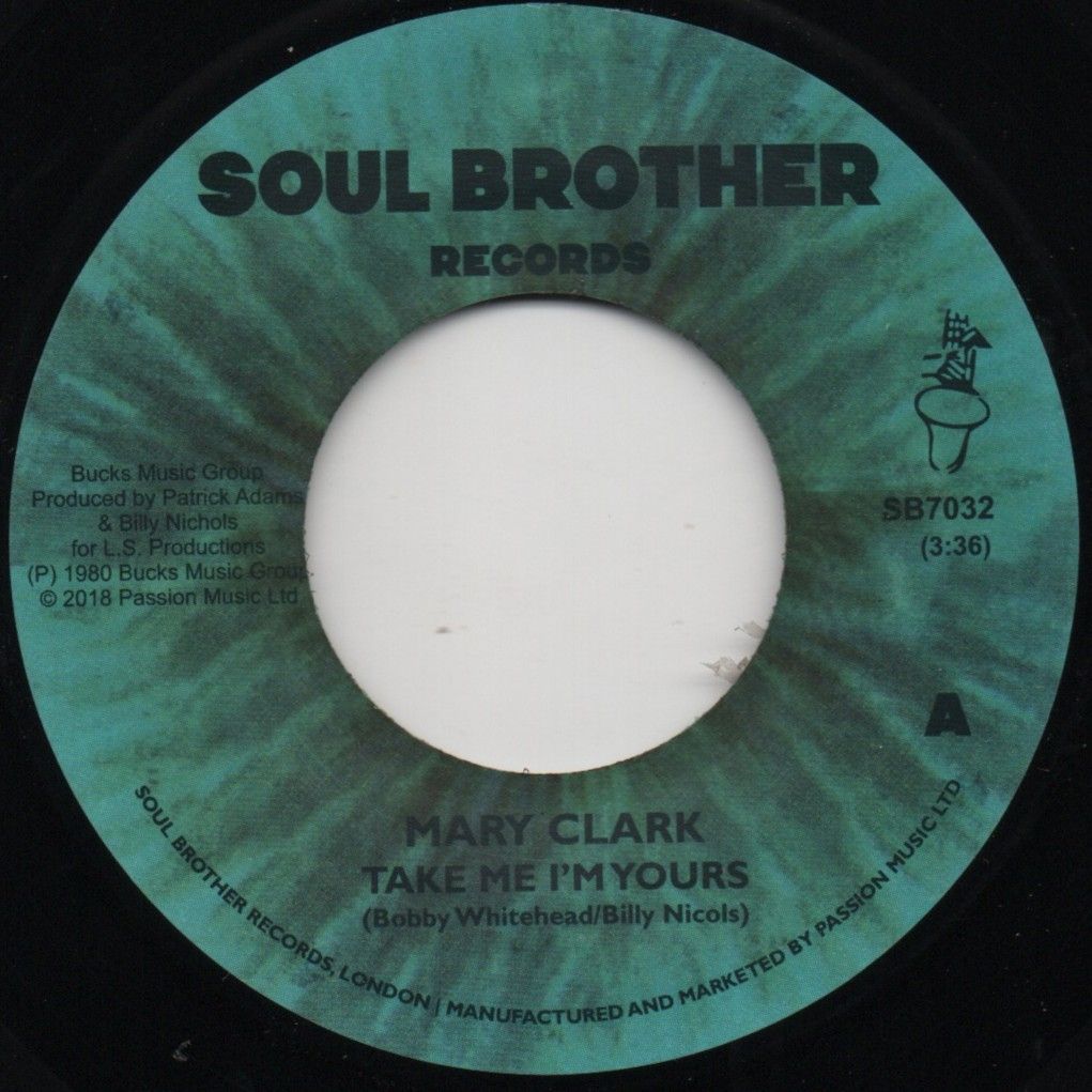 MARY CLARK - TAKE ME I'M YOURS