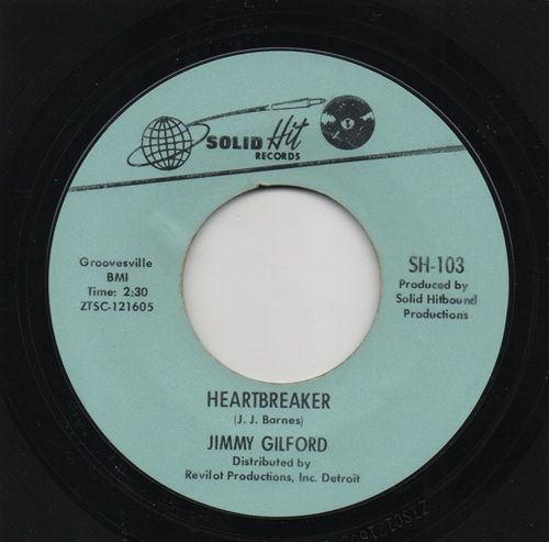 JIMMY GILFORD - HEARTBREAKER / I WANNA BE YOUR BABY