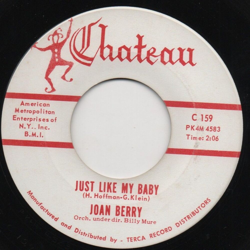 JOAN BERRY - JUST LIKE MY BABY / HUMPTY DUMPTY