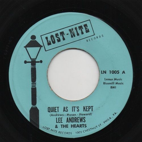 LEE ANDREWS & THE HEARTS - QUIET AS ITS KEPT / ISLAND OF LOVE