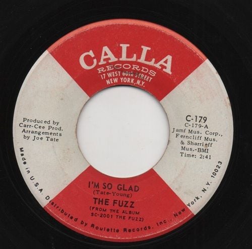 FUZZ - I'M SO GLAD / ALL ABOUT LOVE