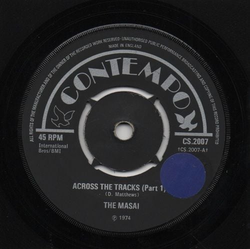 MASAI - ACROSS THE TRACKS (PT1) / ACROSS THE TRACKS (PT2)
