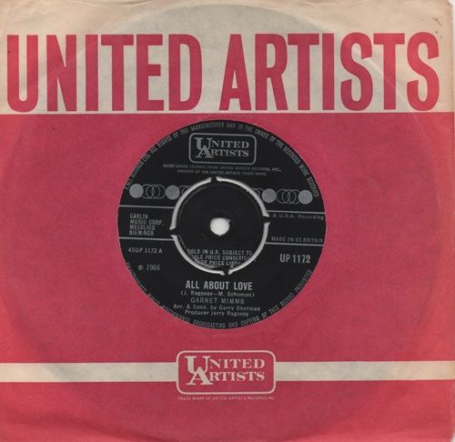 GARNET MIMMS - ALL ABOUT LOVE / THE TRUTH HURTS