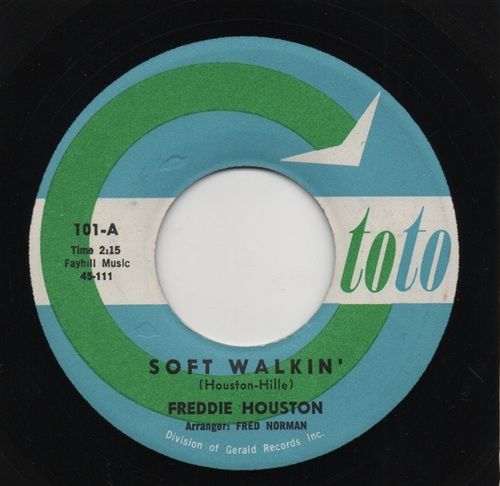 FREDDIE HOUSTON - SOFT WALKIN' / TO BE IN LOVE