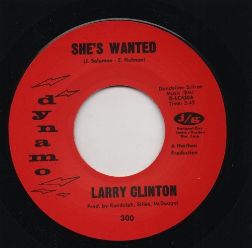 LARRY CLINTON - SHE'S WANTED / IF I KNEW