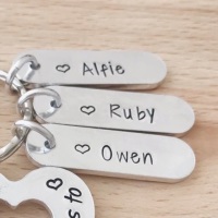 ALUMINIUM extra name tag