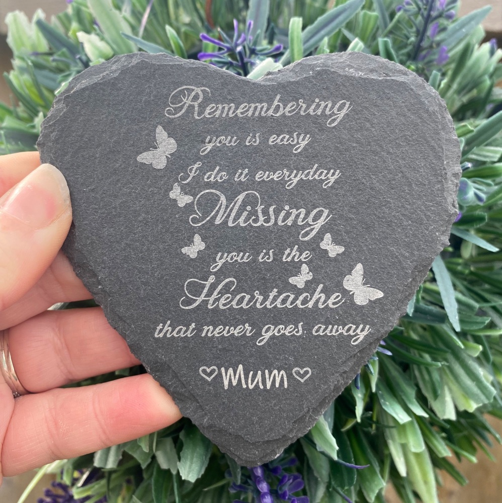Remembering you | Memorial Slate