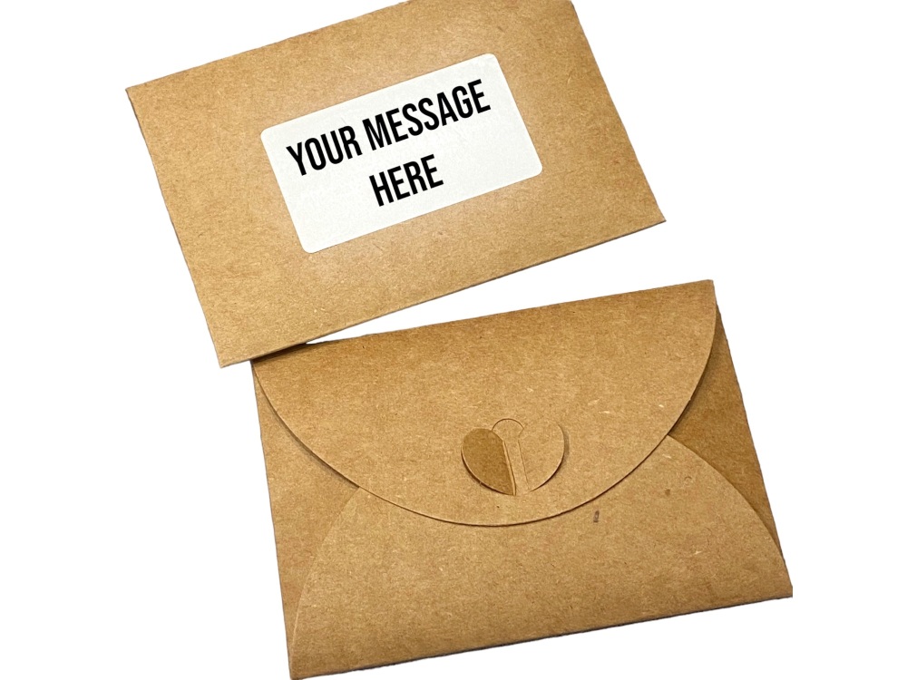 Gift box and message
