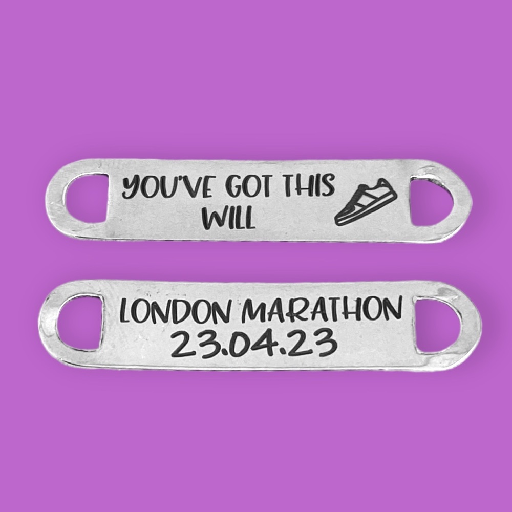 Trainer tags | thoughtful gifts for runner