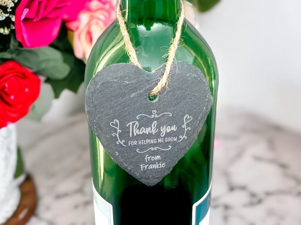 Thank You Bottle Gift Tag