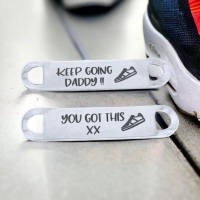 Personalised Trainer Lace Tags