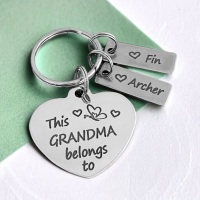 This Grandma belongs to keyring | Grandma gift