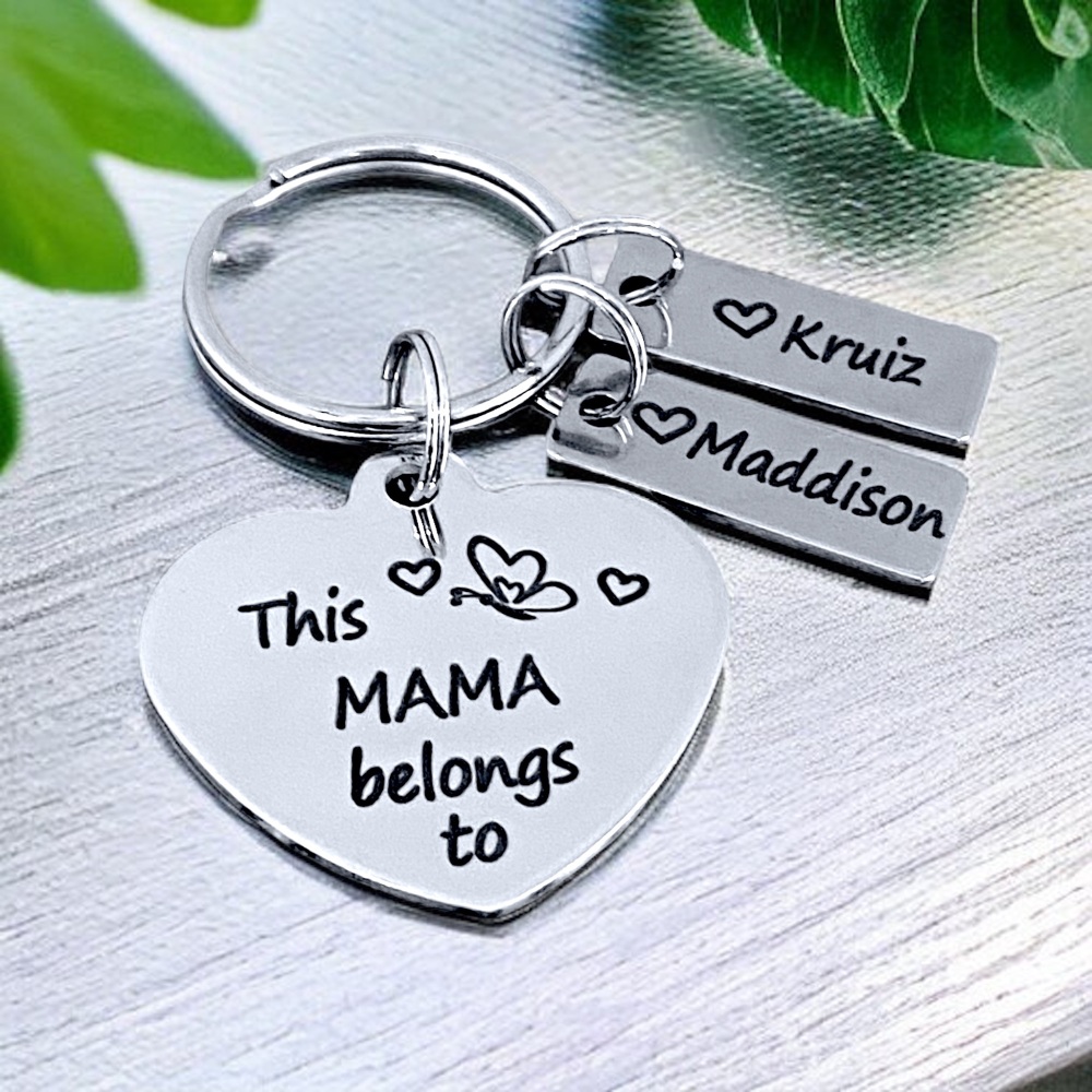 This Nana, Nanny, Mummy Belongs To Keyring | Nana gift