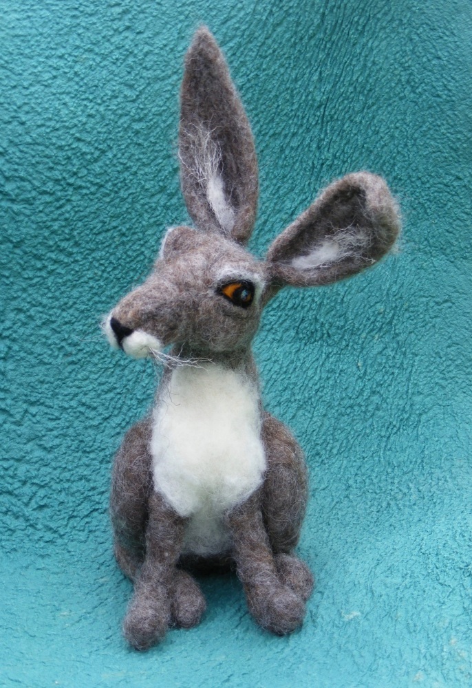 needlefelt Hare, madebyapeach
