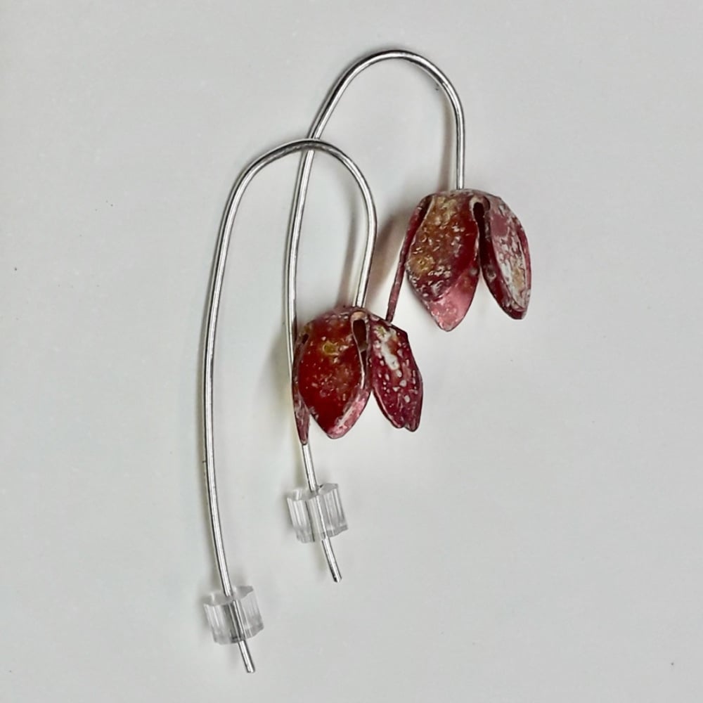 fritillary earrings