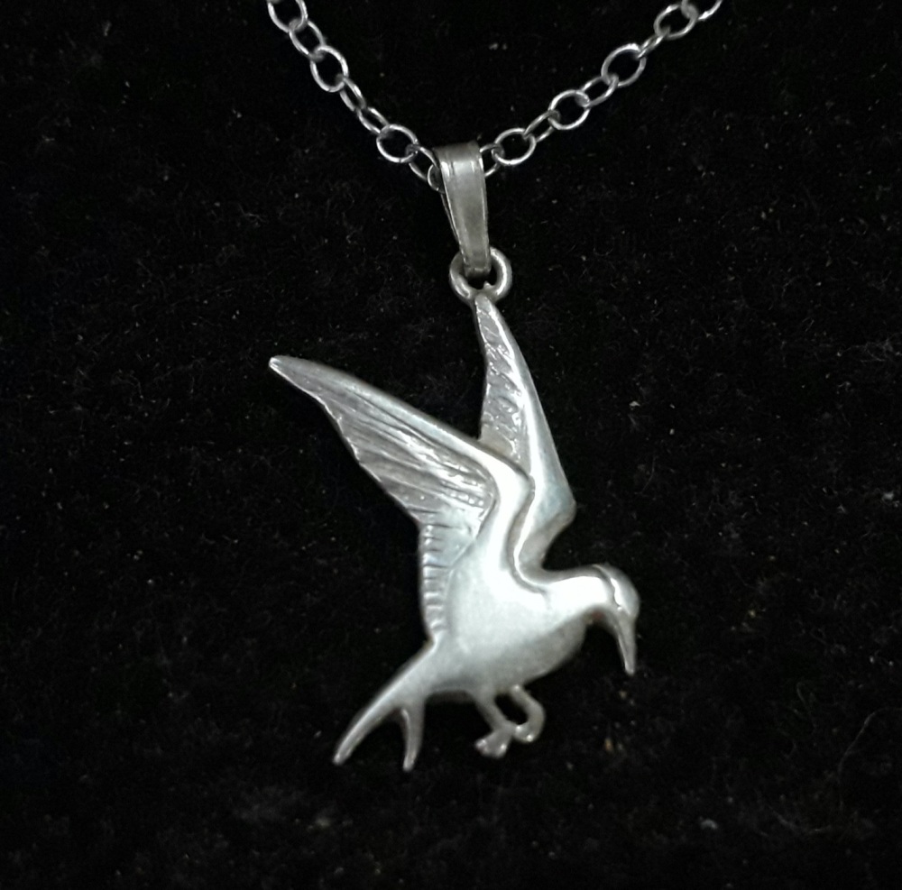 Orkney Artic Tern necklace