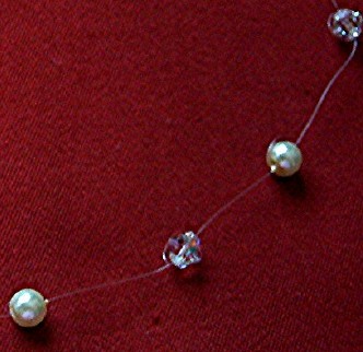 Swarovski Crystal & Glass Pearl Necklace
