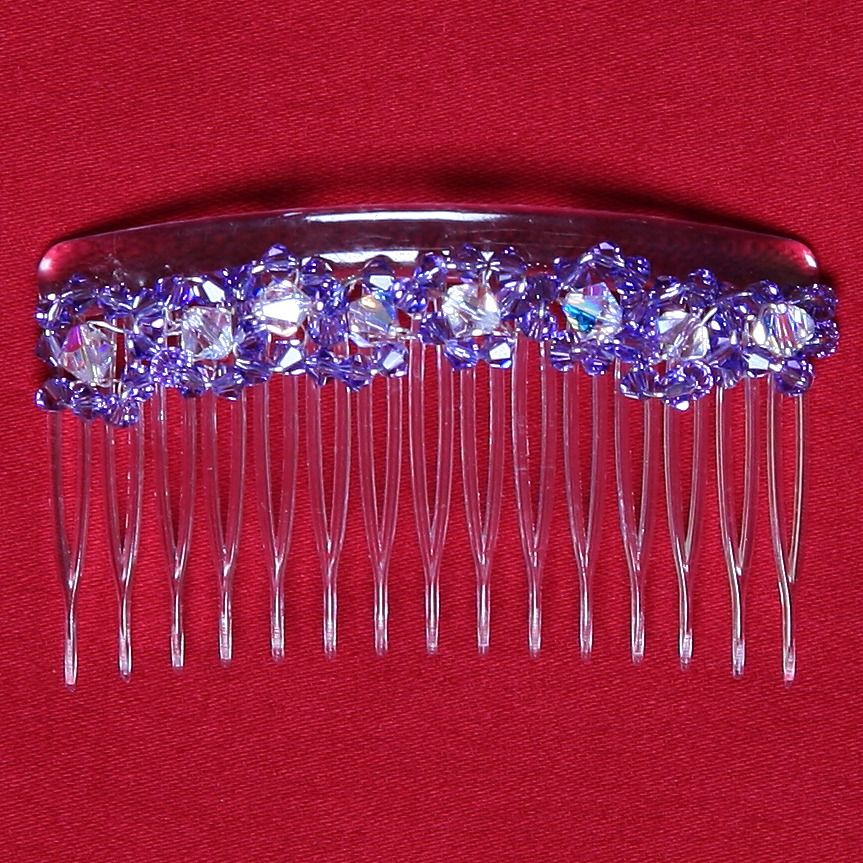 Lidia - Swarovski Crystal Hair Comb