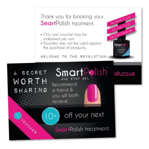 SmartPolish Promotion Cards & Special Offers x 50