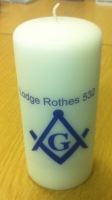 Masonic candles