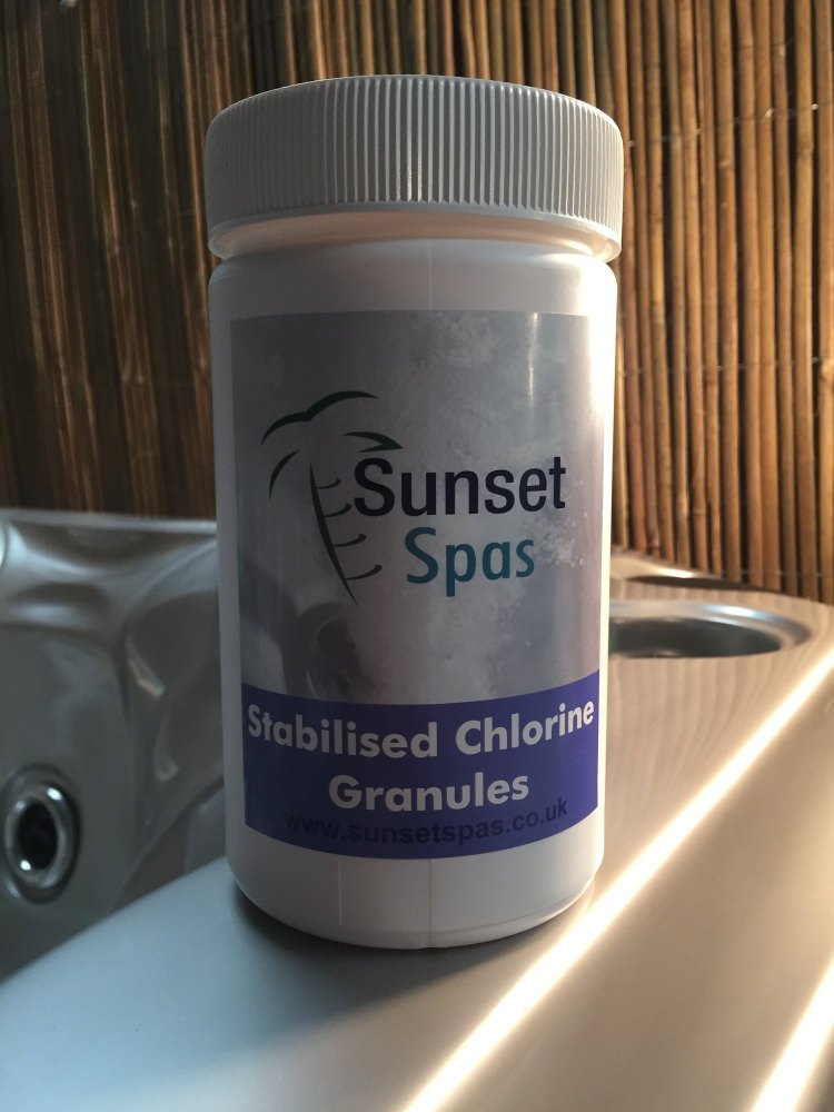 0.5kg Sunset Spas Chlorine Granules