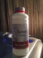 1 Litre Sunset Spas Scale Remover And Inhibitor