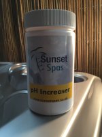 1kg Sunset Spas PH + Increaser