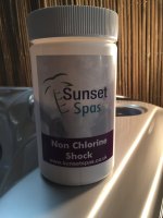 1kg Sunset Spas Non Chlorine Shock