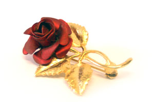 Rose Brooch