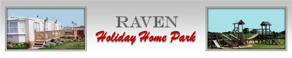Raven Holiday Home Park, site logo.