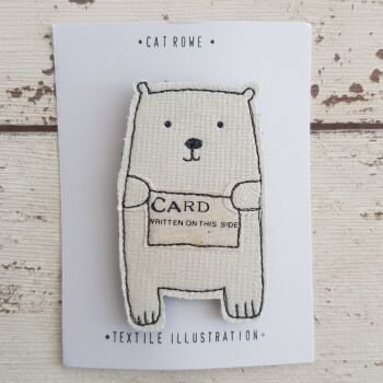 Polar Bear - with card