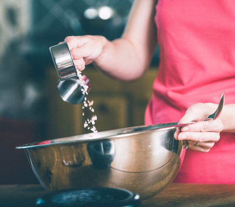 making natural bath salt soaks, made in leitrim, Ireland