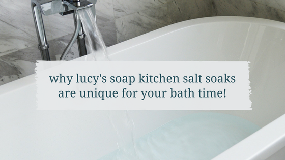 natural bath salts, lucys soap kitchen