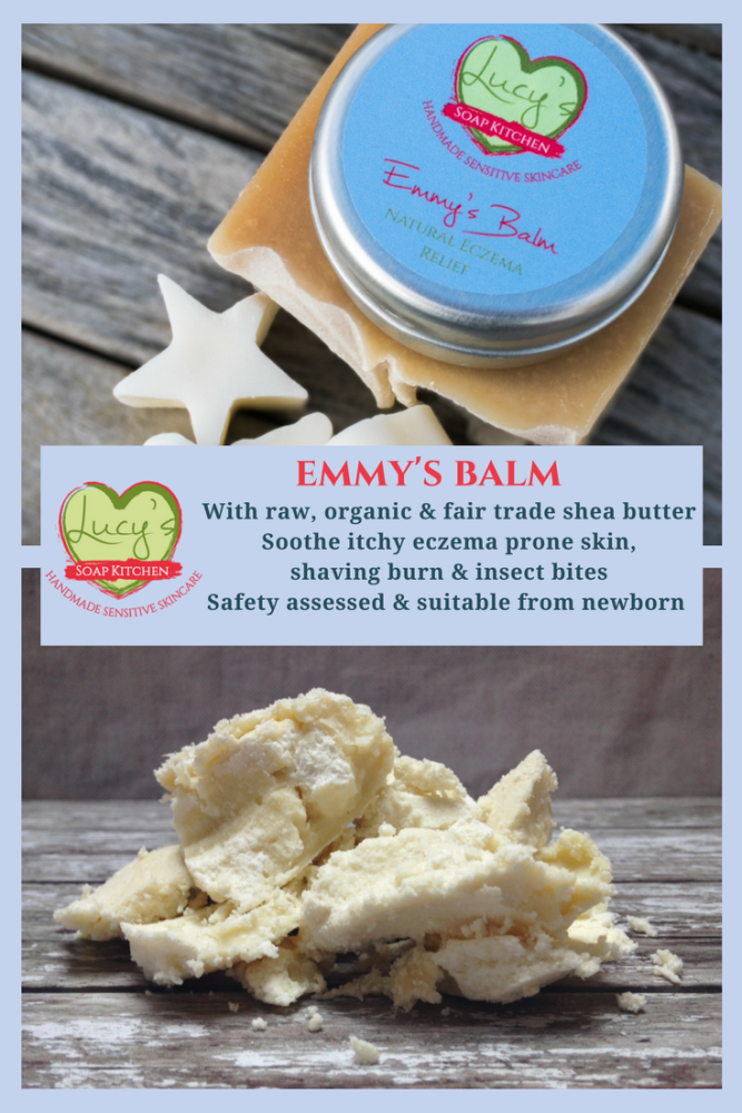 Natural Baby Eczema Moisturiser, Lucys Soap Kitchen, Ireland