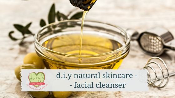 d.i.y natural skincare recipe -facial cleanser